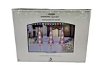 Gemmy Diamond Sparkle 3-MARKER Multicolor Christmas Pathway Markers. Fixed Price $47.95.