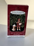 1997 Vintage Hallmark Red Box Keepsake Ornament "nikki - God's Children". Fixed Price $14.99.