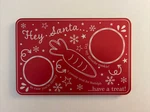 Christmas Santa Cookie Tray Hey Have Treat By Horizon (new) 6 X 9. Fixed Price $12.98.