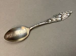 Rare Paonia Colorado Cast Fruit Tree Sterling Souvenir Spoon By Mechanics Silver. Fixed Price $65.00.