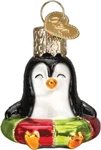 Mini Penguin Blown Glass Ornament-gumdrops Line By Old World Christmas. Fixed Price $14.99.