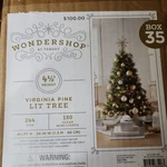 4.5 Ft Virginia Pine Lit Christmas Tree Wondershop At Target Sealed!. Fixed Price $69.99.
