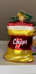 Old World Christmas Bag Of Chips Glass Blown Ornament 32154 Nwt - Potato. Fixed Price $14.24.