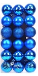 Walsport Christmas Ball Ornaments 1.6 In. (blue). Fixed Price $7.00.