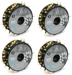 (4) Holiday Wonderland 47700-88A 200 Ct Warm White C3 Led Christmas Light Set. Fixed Price $149.99.