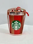 Nwt 2018 Starbucks Ornament Red Stripe Coffee To-go Cup Tumbler Christmas Tree. Fixed Price $13.99.