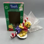 Winnie The Pooh Candy Cane Disney Noma Stocking Hanger Christmas Vintage. Fixed Price $11.99.