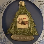 Gloria Duchen Inc. Pet Photo Frame Christmas Tree Ornament. Fixed Price $12.99.