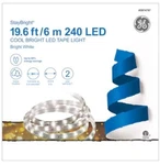 Ge Staybright 240-LIGHT 19.6-FT White Integrated Led Christmas Tape Lights. Fixed Price $28.99.