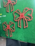 Home Accents Holiday 10 In. Twinkling Led Bows 3 Pack Christmas Lights. Fixed Price $30.00.