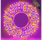 70FT Purple/orange String Lights, 210 Led Seasonal Fairy. Fixed Price $22.00.