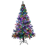 Sunnyglade 6FT Artificial Christmas Tree With 400 Led Multicolored String Lights. Fixed Price $88.56.