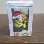 Kurt Adler Despicable Minion Christmas Ornament With Santa Hat And Gift. Fixed Price $11.24.