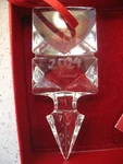 Baccarat Lead Crystal 2024 Louxor Annual Christmas Ornament. Fixed Price $140.00.