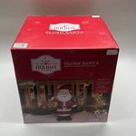 Holiday Time Airblown Inflatable Christmas Plush Santa Light Up 6.5 Feet Tall. Fixed Price $19.99.