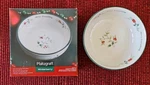 Pfaltzgraff Winterberry Merry Everything 7" Candy Bowl Christmas New Box. Fixed Price $8.00.