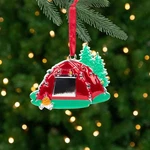 Northlight Camping Tent With Campfire Christmas Ornament - 3.25". Fixed Price $20.49.