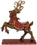 Reindeer Connection Silver Bells Christmas Statue 22505 New. Fixed Price $49.99.