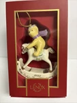 Lenox Baby's First Christmas 2025 Wiinnie The Pooh Ornament Rocking Horse Nib. Fixed Price $31.77.