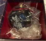 Vera Bradley Scottie Dogs Glass Christmas Ornament 2022 Happy Howlidays!. Fixed Price $60.00.