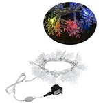 Aleko EL50LEDSNOWRGB Christmas Holiday String Snowflake Lights Extendable Lawn. Fixed Price $23.21.