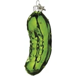 Midwest-cbk Christmas Holiday Traditional Glass Pickle Ornament, Green. Fixed Price $13.32.