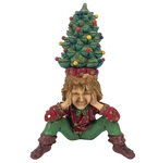 Vintage Mark Klaus Patti Pine Kollection Sitting Elf Christmas Tree Hat Signed. Fixed Price $24.00.