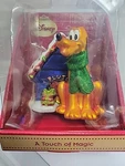 Disney Large Glass Pluto Christmas Ornament Decoration New!!. Fixed Price $25.00.