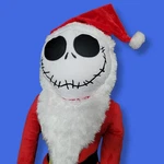 Disney Nightmare Before Christmas Jack Skellington Jumbo Plush 48" New Nwt. Fixed Price $20.62.