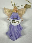 Thomas Kinkade Nativity Tree Collection Angel Of Faith 4" Christmas Ornament. Fixed Price $8.99.