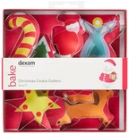 Dexam Cookie Cutter Set Christmas Of 7, Tinplate, Silver Single. Fixed Price $24.99.