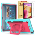 Amazon Fire Max 11 Case (2023) Shockproof 360 Rotating Stand Cover With Strap. Fixed Price $30.99.