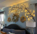 Enchanted Willow Vine Lights For Wall: 7.5FT Led Twinkling Tree Branch. Fixed Price $25.99.