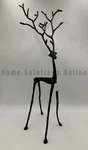 Pottery Barn Antique Bronze Sculpted Stag Reindeer Standing Large 28" H #U160. Fixed Price $148.11.