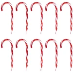 Northlight 10 Lighted Outdoor Cy Cane Christmas Lawn Stake Pathway Markers 12". Fixed Price $37.79.