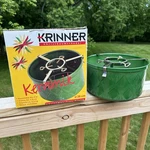 Vintage Krinner Ceramic Christmas Live Tree Stand Green Rare! Nice!. Fixed Price $64.00.