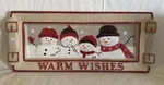 St. Nicholas Square Warm Wishes 14.5" Ceramic Cookie Platter Treat Snack Tray. Fixed Price $24.99.
