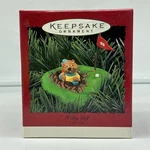 1996 Hallmark Keepsake Ornament Dig Golf Clip On - Free Shipping. Fixed Price $9.25.