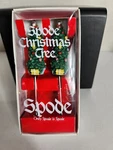 Spode Christmas Tree Canape Spreaders Set Of 2 Holiday Cheese Butter Knives. Fixed Price $13.99.