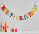 Pottery Barn Kids Merry Bright Christmas Felt Garland New *read*. Fixed Price $26.89.