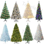 Spruce Realistic Artificial Holiday Christmas Tree With Metal Stand & Led Lights. Fixed Price $69.99.