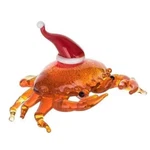 Beachcombers B22421 Holiday Crab Mini Glass Figurine, 2.76-INCH Length. Fixed Price $18.93.