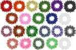 18'' Tinsel Christmas Wreath Hand-made Artificial Pvc Winter Holiday Door Wall. Fixed Price $59.99.