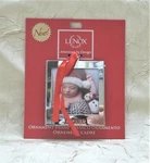 Lenox Brand Silver Plated Love Christmas Ornament Holiday Holds 2 Photo New. Fixed Price $11.95.