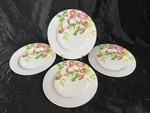 Paula Deen K014 Christmas Wreath 1/8" Salad Plates - Set Of. Fixed Price $15.99.