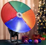 Christmas Color Wheel - For Silver/white Trees, W/ Led Light. Fixed Price $46.95.
