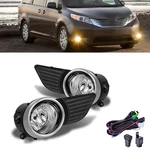 For Sienna Fog Lights 2011-2017 Bumper Set W/ Wiring Harness & Grille Cover. Fixed Price $37.99.