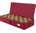Christmas Storage Box Up 120 Holiday With Adjustable Slots. Fixed Price $25.99.
