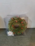 Holiday Christmas Wreaths Green W/berries Value Pack-very Merry 2017. Fixed Price $16.00.