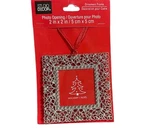 Christmas Tree Ornament Photo Picture Frame Filigree Ornate Studio Decor New. Fixed Price $13.48.